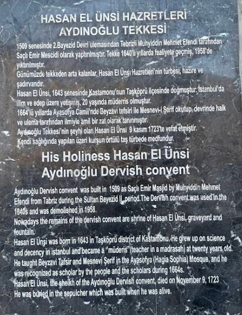 Hasan Ünsi Hazretleri - Türbe Fotoğrafı
