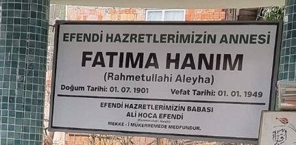 Mahmud Efendi Hazretlerini Annesi - Türbe Fotoğrafı